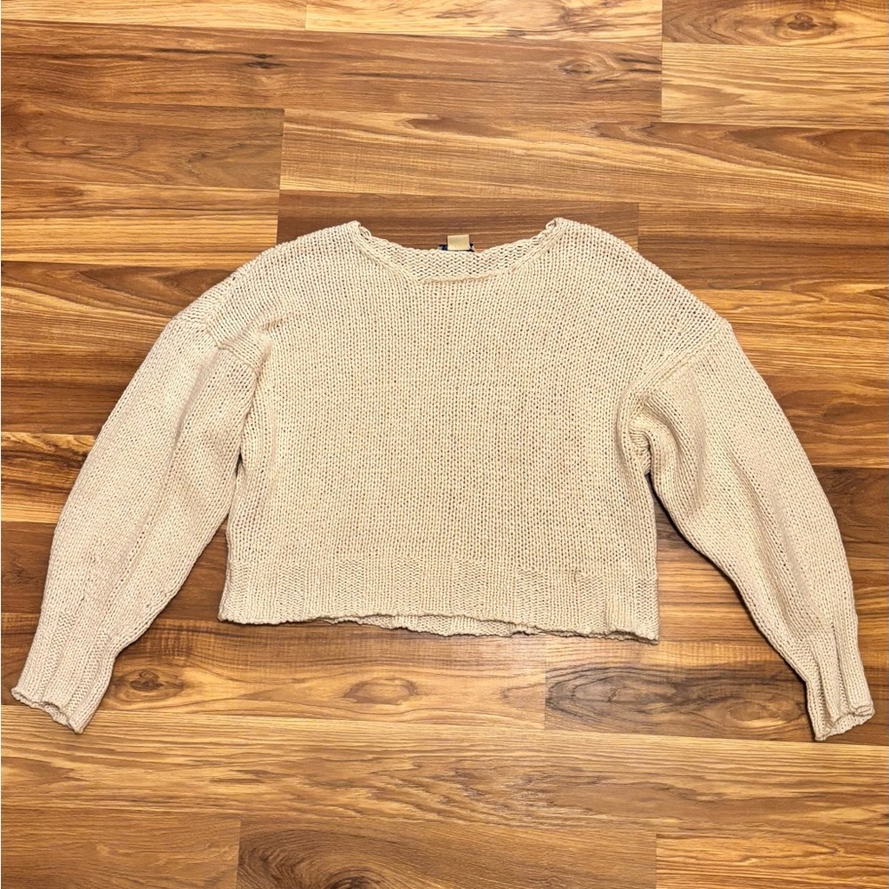 Paloma Wool Cream Knit Sweater